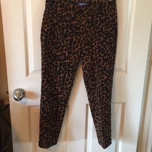 Women’s leopard skinny pants